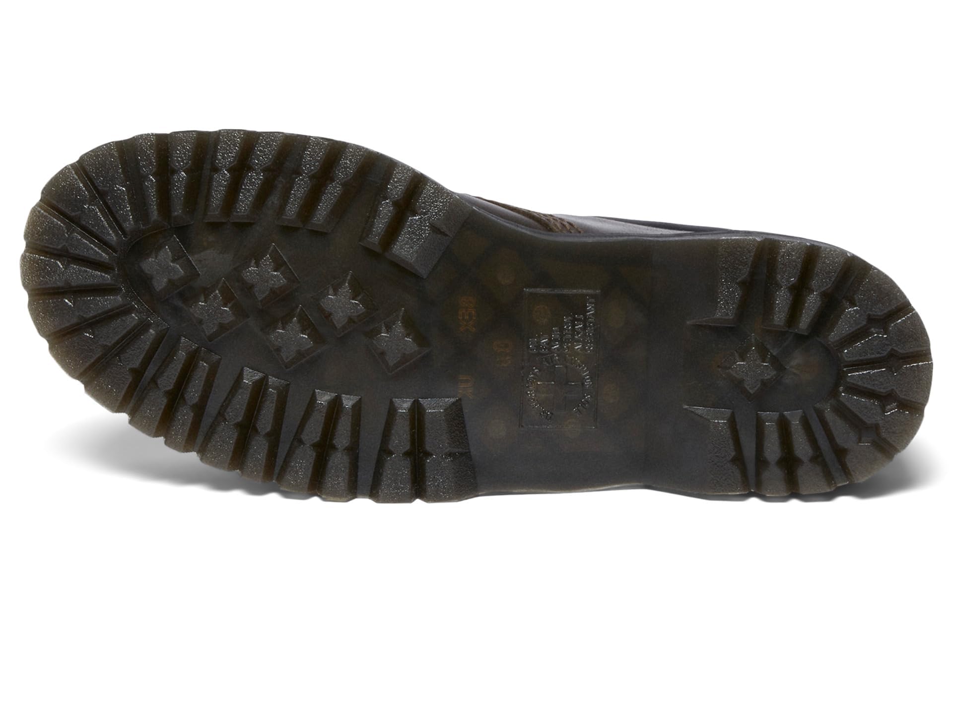 Dr. Martens 8053 Quad Leather Platform Shoes Dark Khaki