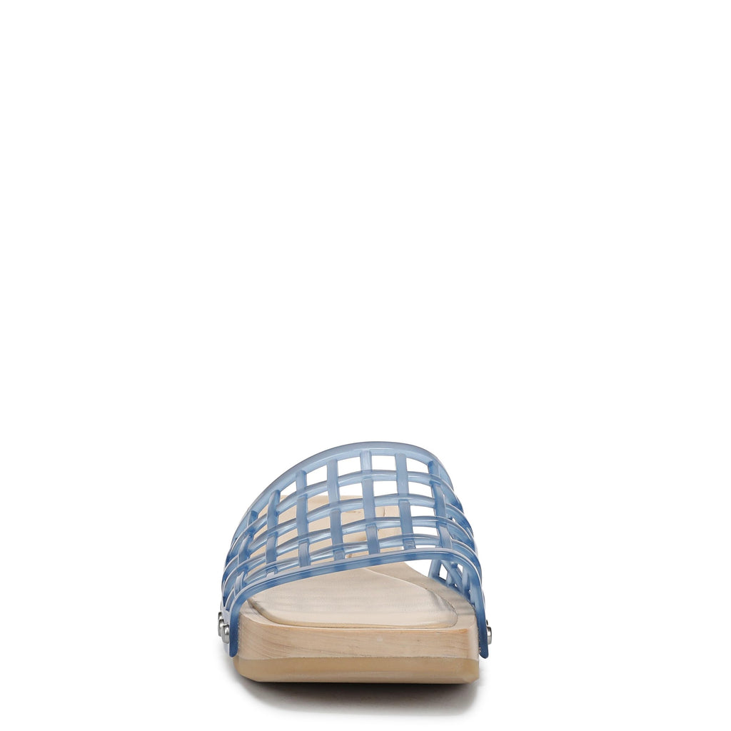 Vince Womens Barbara Jelly Slide Sandal Surf Blue 9 M