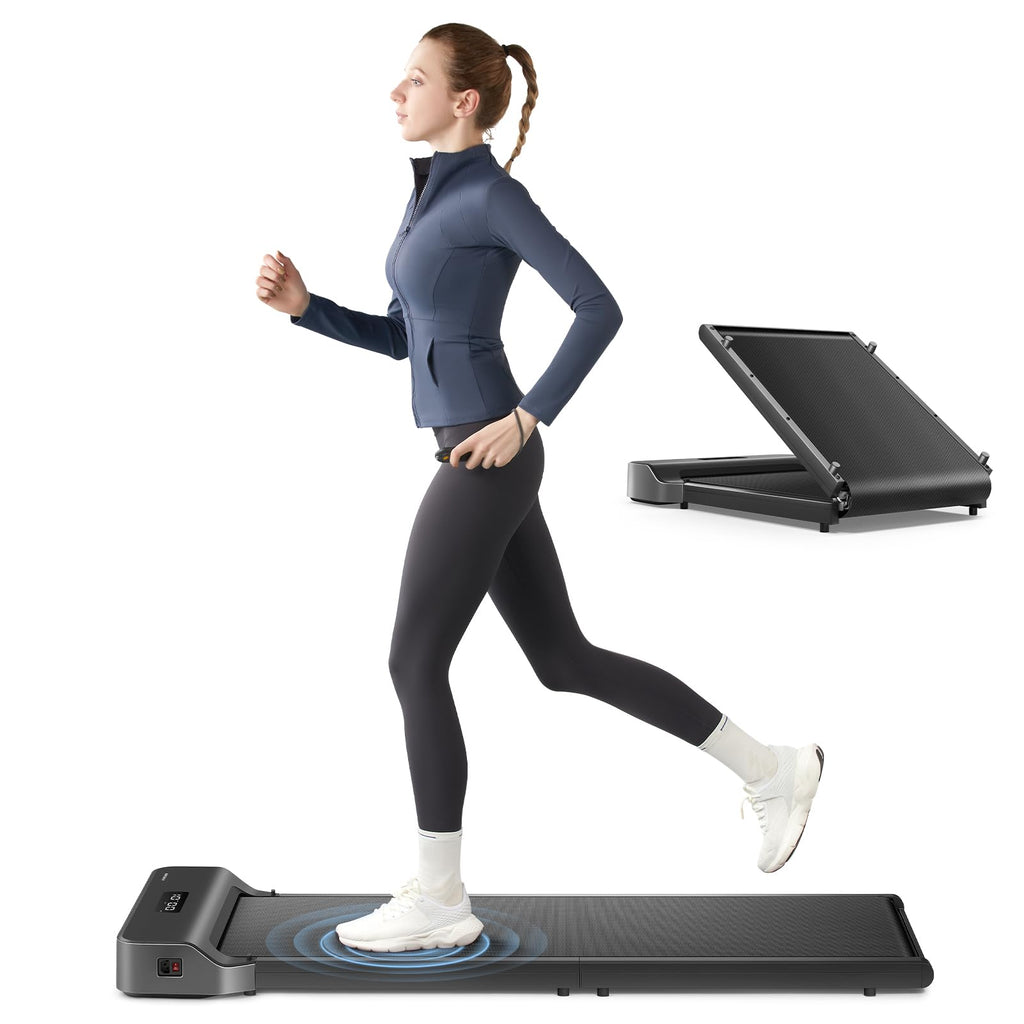 WALKINGPAD Z1 Foldable Walking Pad Treadmill for Home Office, Under Desk Treadmill with Adaptive Speed Control, Compact Design for Small Spaces, No Assembly Needed