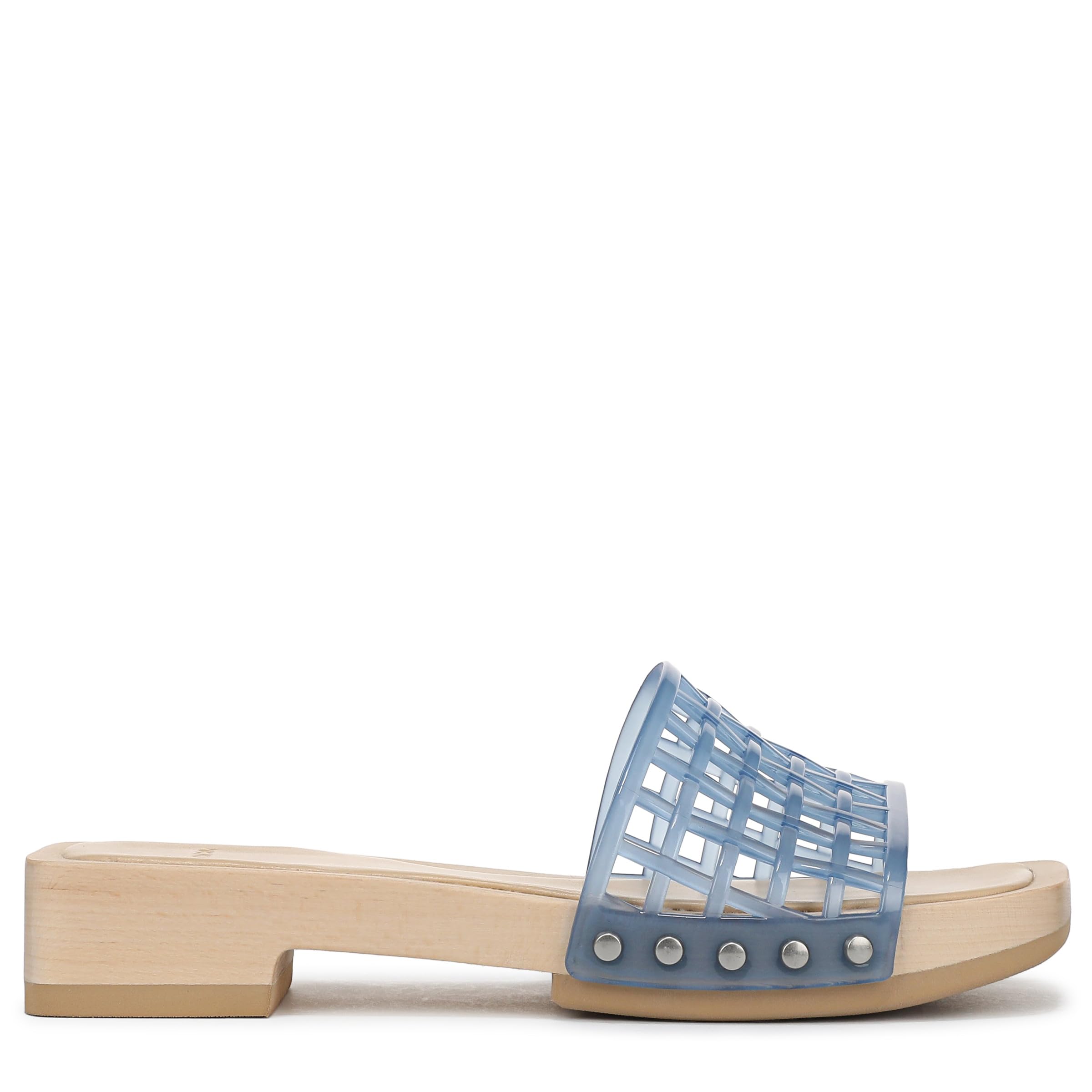 Vince Womens Barbara Jelly Slide Sandal Surf Blue 9 M