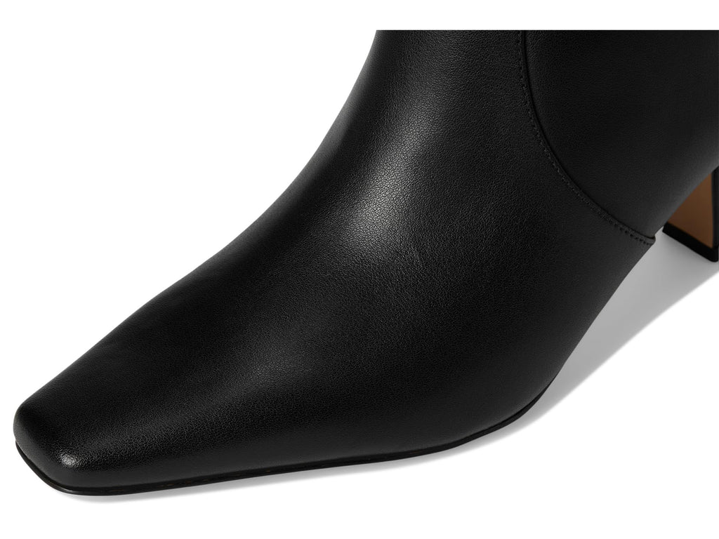 Coach CBP25 Black Sculpted Kitten Heel Bootie