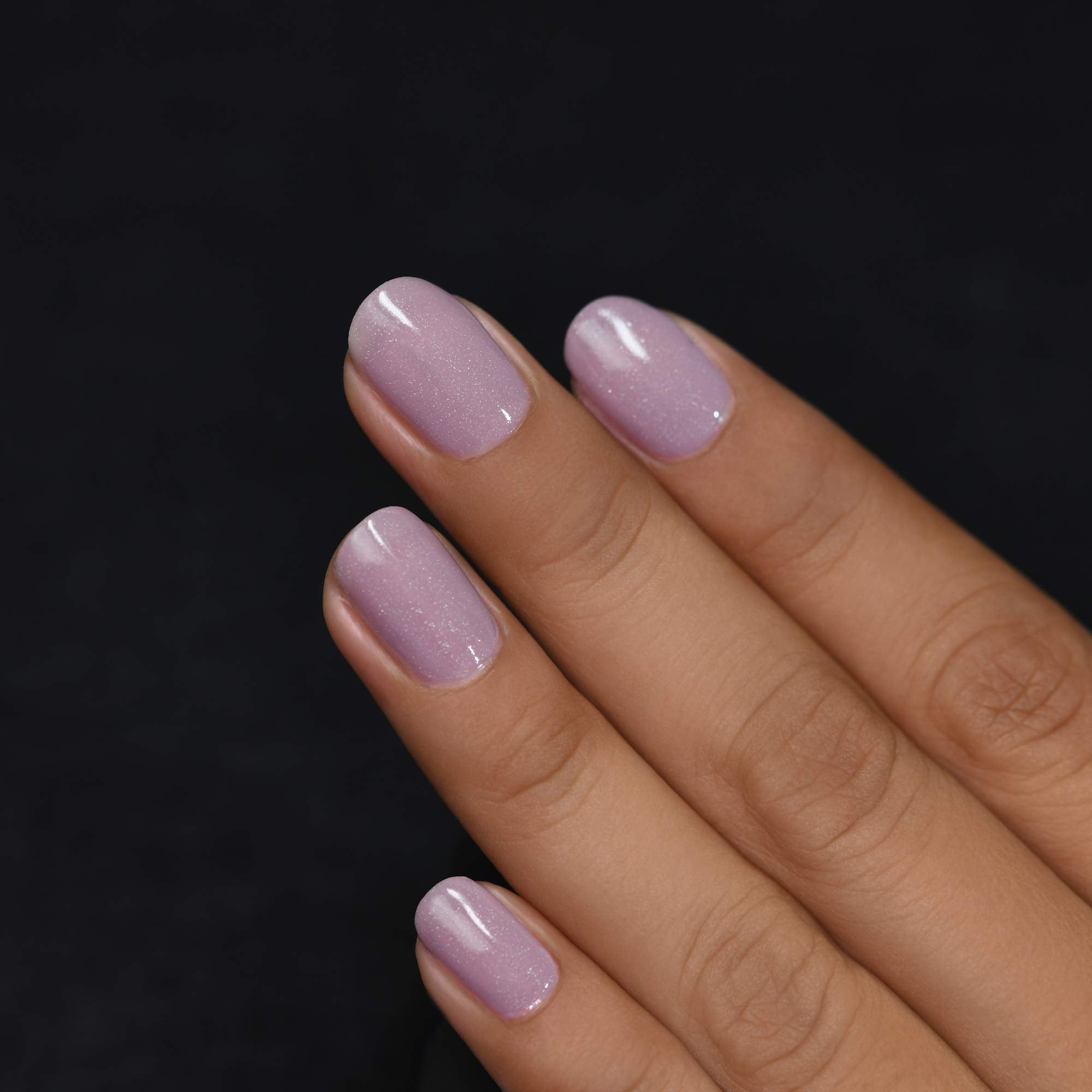 ILNP Internship - Dusty Plum Neutral Nail Polish, Subtle Holographic, Chip Resistant, 7-Free, Non-Toxic, Vegan, Cruelty Free, 12ml