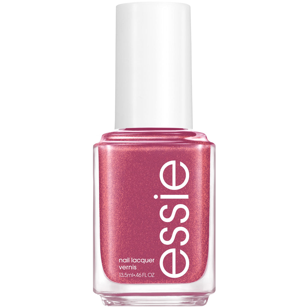Essie nail polish, ferris of them all collection, mauve-plum nail color with a shimmer finish, ferris of them all, 0.4600 fl. oz.