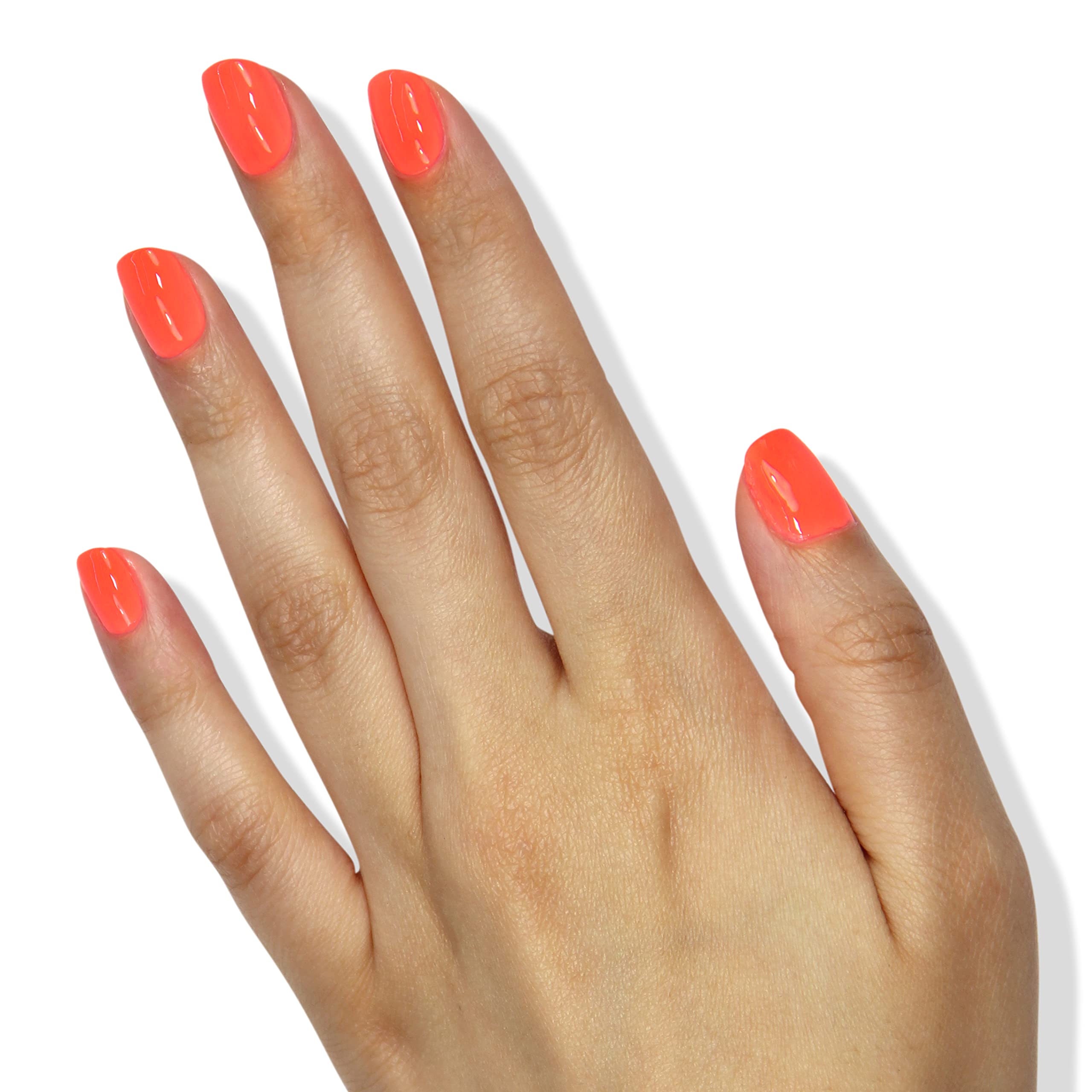 LONDONTOWN LONDONTOWN LAKUR Nail Polish, Nail Lacquer, Flashback, Sunset Orange, 1 ct.